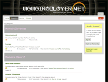 Tablet Screenshot of momoiroclover.net